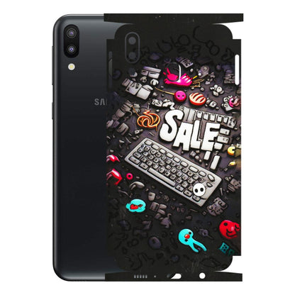 Samsung M/F/Note/Flip and C Phone Skins (All Models) - Gadgets Sale - 3D Embossed Finish (L-50) Samsung Galaxy M20