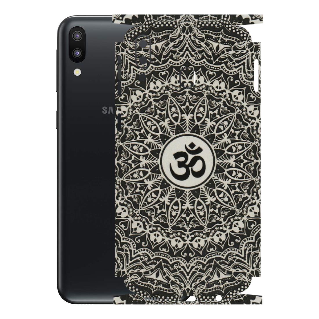 Samsung M/F/Note/Flip and C Phone Skins (All Models) - Aum Elegant Mandala - 3D Embossed Finish (L-62) Samsung Galaxy M20