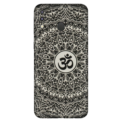 Samsung M/F/Note/Flip and C Phone Skins (All Models) - Aum Elegant Mandala - 3D Embossed Finish (L-62) Samsung Galaxy M20