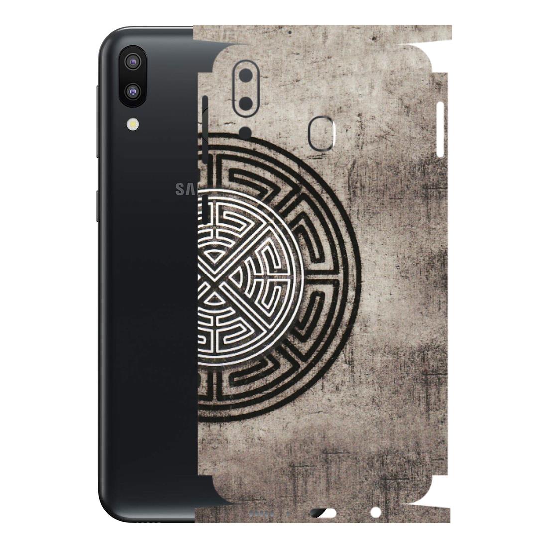 Samsung M/F/Note/Flip and C Phone Skins (All Models) - Mysterious Circular Design - 3D Embossed Finish (L-63) Samsung Galaxy M20