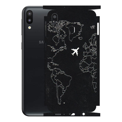 Samsung M/F/Note/Flip and C Phone Skins (All Models) - Never Ending Travel - 3D Embossed Finish (L-79) Samsung Galaxy M20