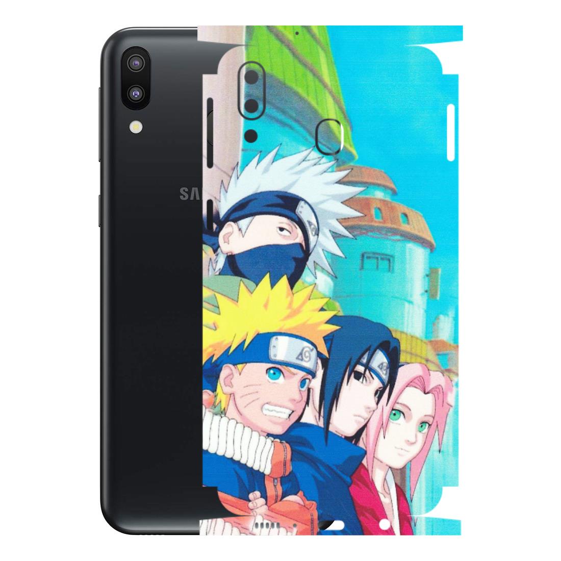 Samsung M/F/Note/Flip and C Phone Skins (All Models) - Team Minato And Kakashi - Matte Finish (M-101) Samsung Galaxy M20