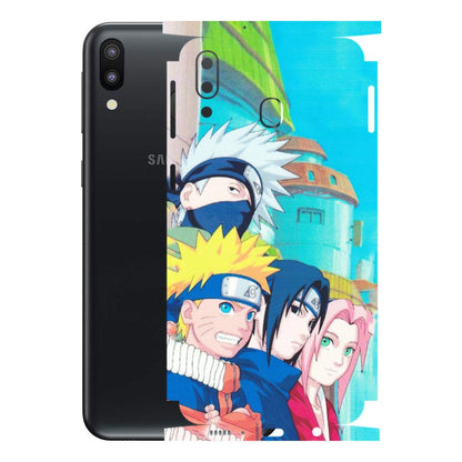 Samsung M/F/Note/Flip and C Phone Skins (All Models) - Team Minato And Kakashi - Matte Finish (M-101) Samsung Galaxy M20