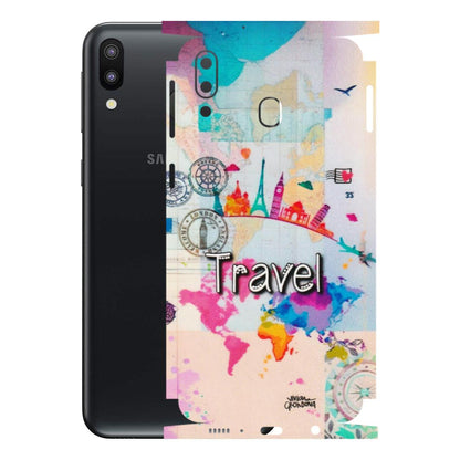 Samsung M/F/Note/Flip and C Phone Skins (All Models) - Travel The Wonders - Matte Finish (M-108) Samsung Galaxy M20