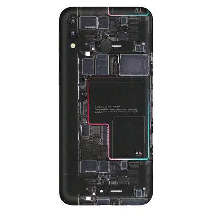 Samsung M/F/Note/Flip and C Phone Skins (All Models) - Motherboard Circuit Layout - Matte Finish (M-117) Samsung Galaxy M20