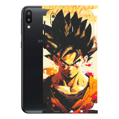 Samsung M/F/Note/Flip and C Phone Skins (All Models) - Angry Goku - Matte Finish (M-12) Samsung Galaxy M20