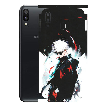 Samsung M/F/Note/Flip and C Phone Skins (All Models) - Gojo Powerful Charater Kaisen Anime - Matte Finish (M-144) Samsung Galaxy M20