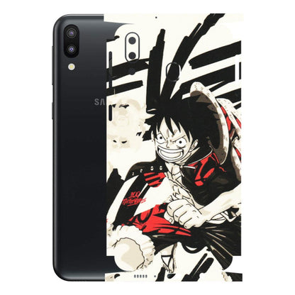 Samsung M/F/Note/Flip and C Phone Skins (All Models) - Monkey D.Luffy Manga Anime - Matte Finish (M-145) Samsung Galaxy M20