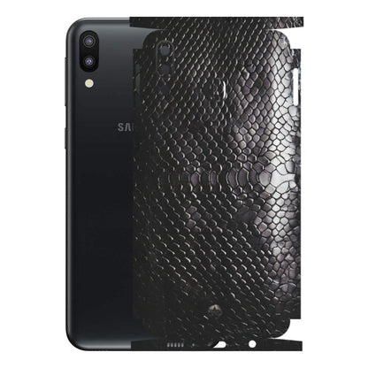Samsung M/F/Note/Flip and C Phone Skins (All Models) - Black Snack Leather - Matte Finish (M-147) Samsung Galaxy M20