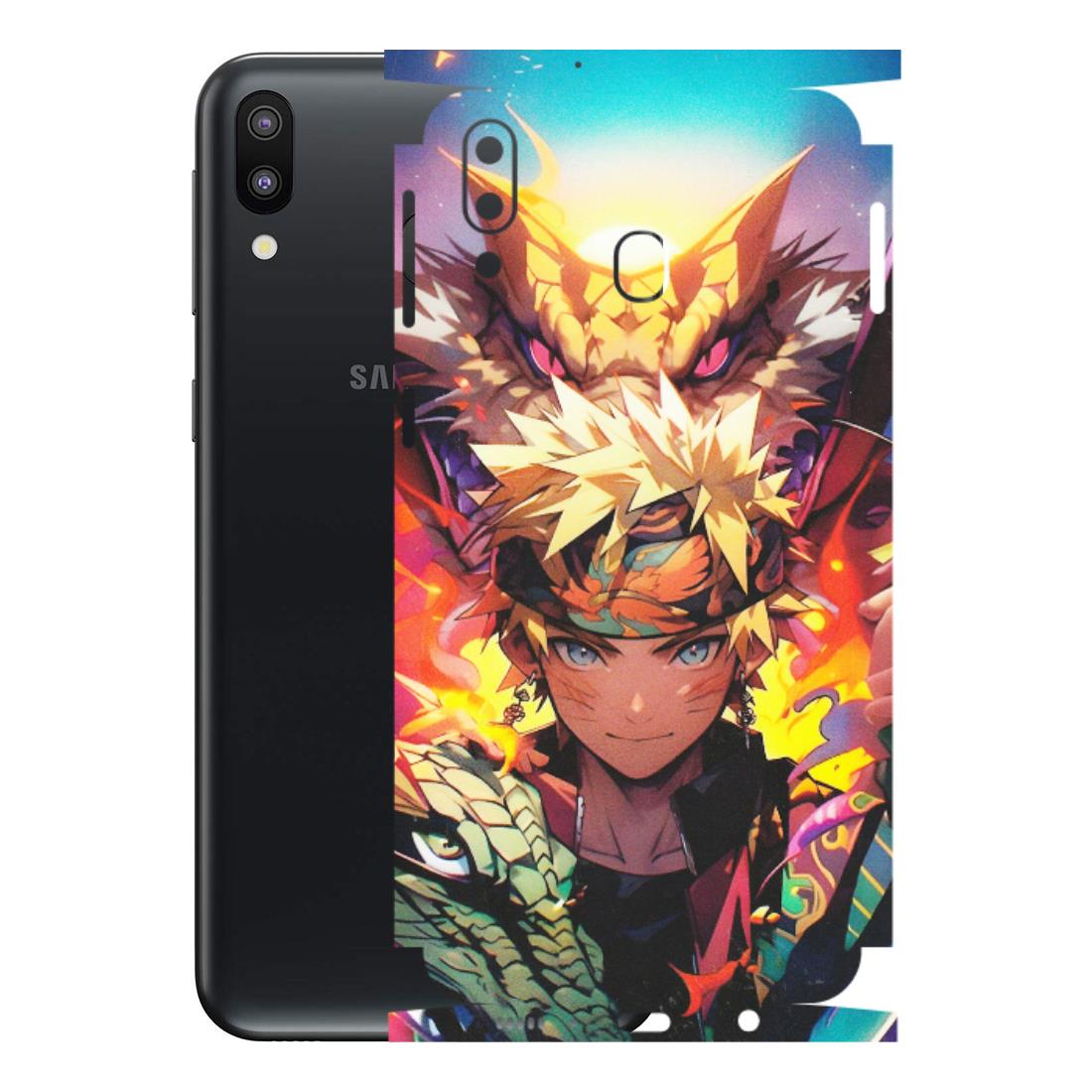 Samsung M/F/Note/Flip and C Phone Skins (All Models) - Angry Naruto Anime - Matte Finish (M-148) Samsung Galaxy M20
