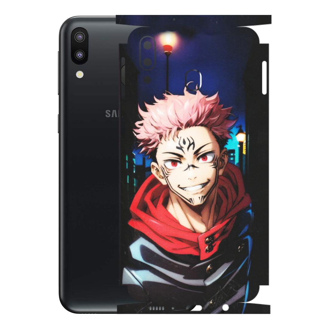 Samsung M/F/Note/Flip and C Phone Skins (All Models) - Yuji Itadori Funny Face Anime - Matte Finish (M-152) Samsung Galaxy M20