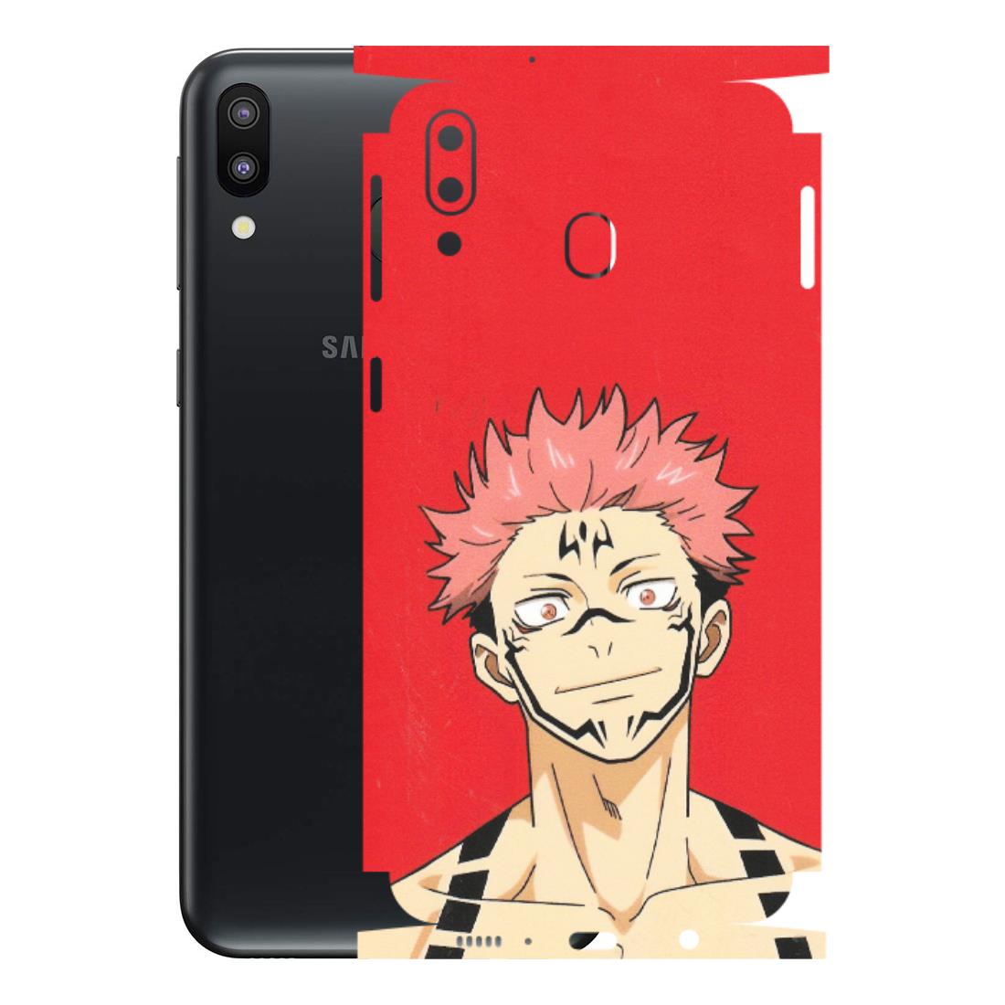 Samsung M/F/Note/Flip and C Phone Skins (All Models) - Ryomen Sukuna Fun Anime - Matte Finish (M-153) Samsung Galaxy M20