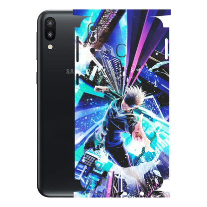 Samsung M/F/Note/Flip and C Phone Skins (All Models) - Manga Action Jujustu Kaisen Anime - Matte Finish (M-155) Samsung Galaxy M20