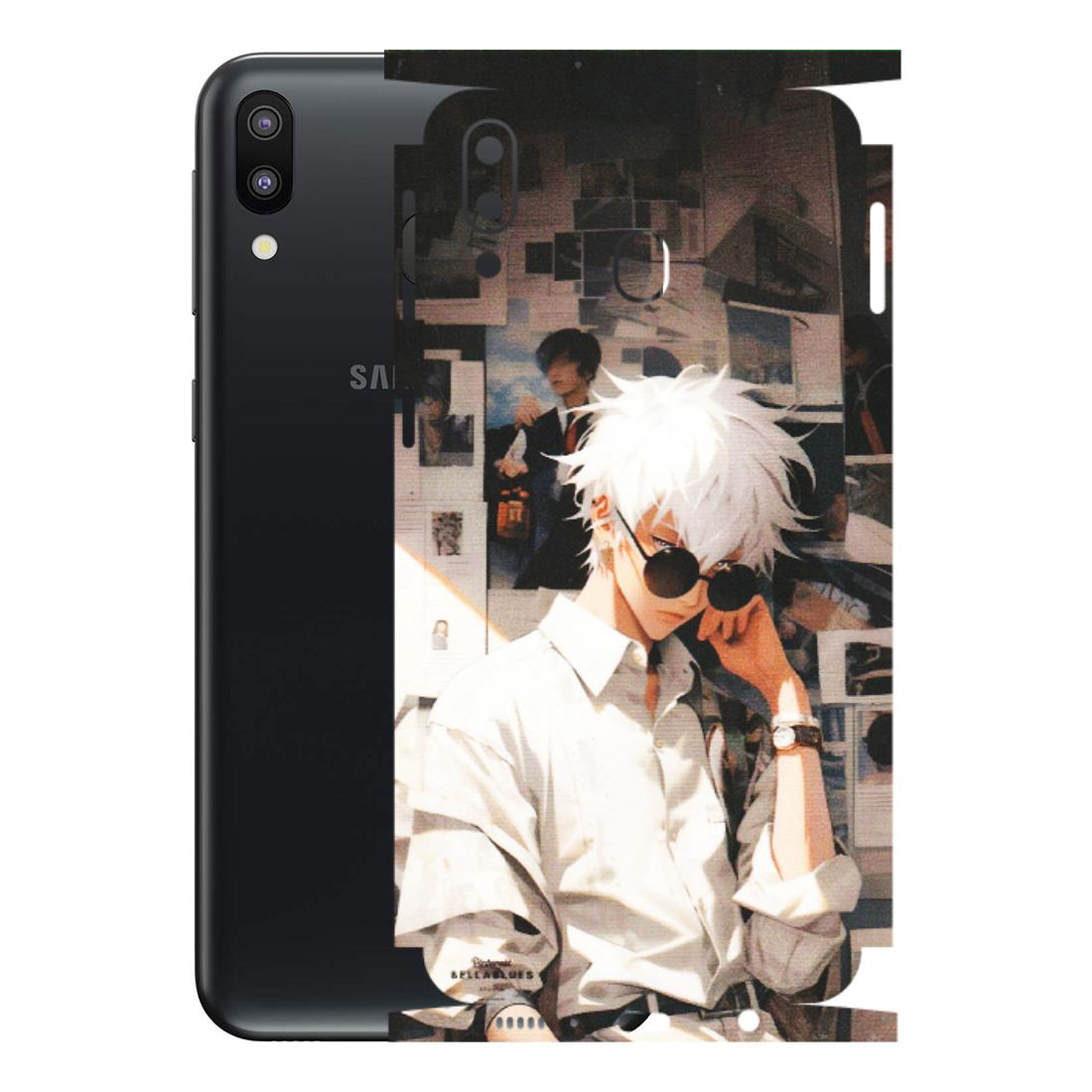Samsung M/F/Note/Flip and C Phone Skins (All Models) - Gojo Satoru Jujustu Kaisen Anime - Matte Finish (M-156) Samsung Galaxy M20