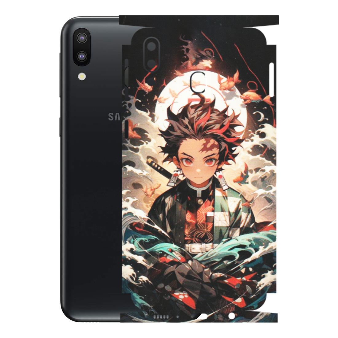 Samsung M/F/Note/Flip and C Phone Skins (All Models) - Tanjiro Demon Slayer Anime - Matte Finish (M-158) Samsung Galaxy M20