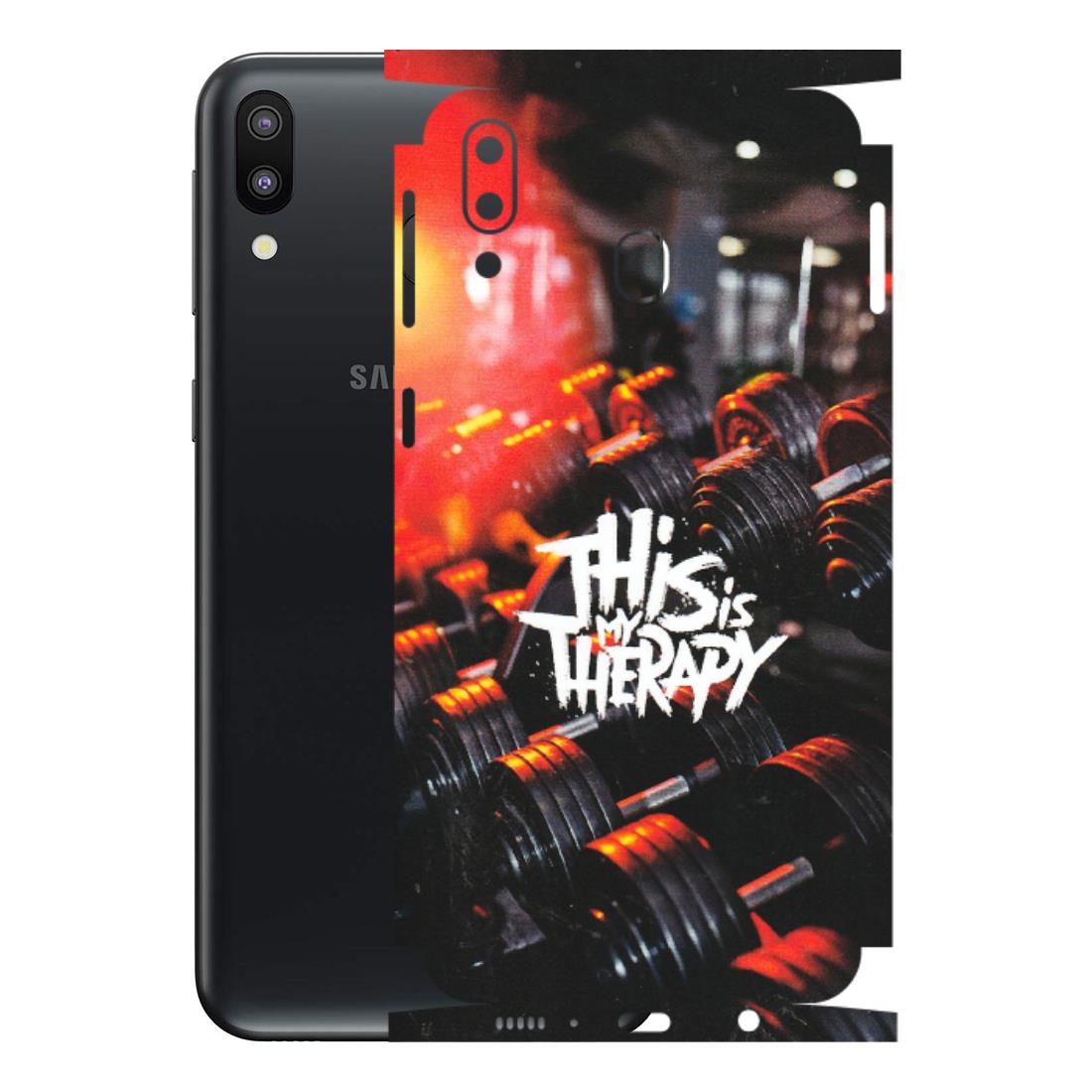 Samsung M/F/Note/Flip and C Phone Skins (All Models) - GYM Lover Therapy - Matte Finish (M-160) Samsung Galaxy M20