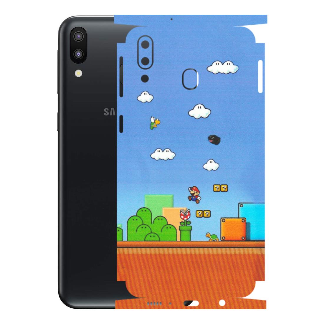 Samsung M/F/Note/Flip and C Phone Skins (All Models) - Mario Game Scene - Matte Finish (M-24) Samsung Galaxy M20