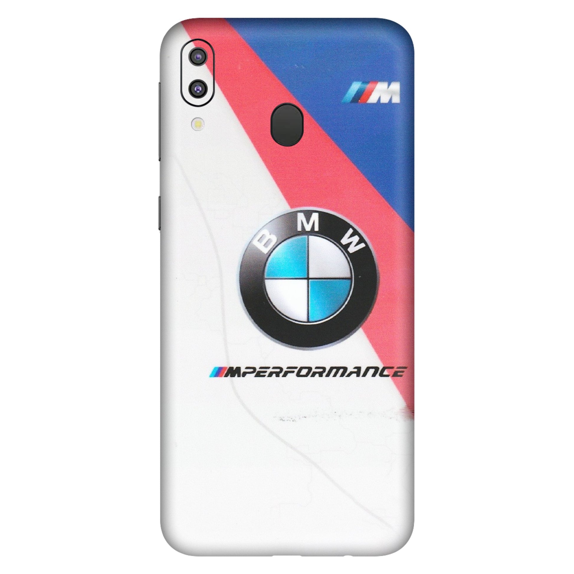 Samsung M/F/Note/Flip and C Phone Skins (All Models) - BMW Logo Performance - Matte Finish (M-27) Samsung Galaxy M20