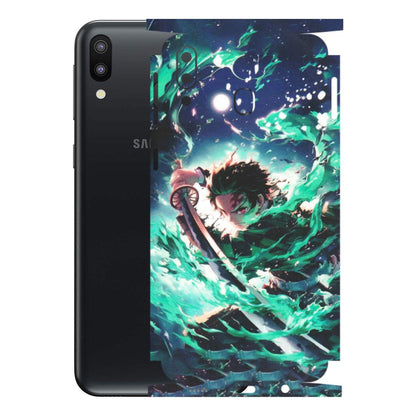 Samsung M/F/Note/Flip and C Phone Skins (All Models) - Sword Fighter Anime - Matte Finish (M-29) Samsung Galaxy M20