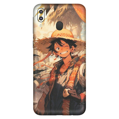 Samsung M/F/Note/Flip and C Phone Skins (All Models) - Anime Character Smile - Matte Finish (M-33) Samsung Galaxy M20