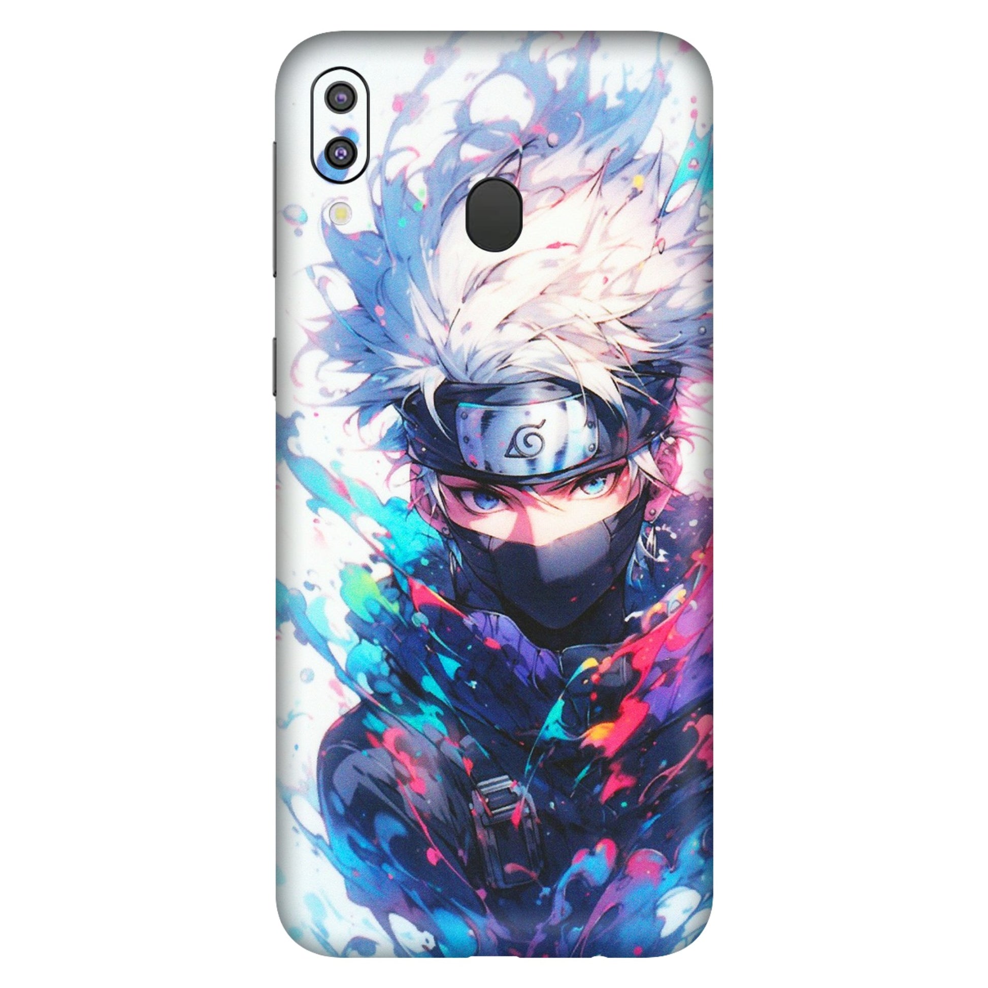 Samsung M/F/Note/Flip and C Phone Skins (All Models) - Naruto Face Mask - Matte Finish (M-03) Samsung Galaxy M20