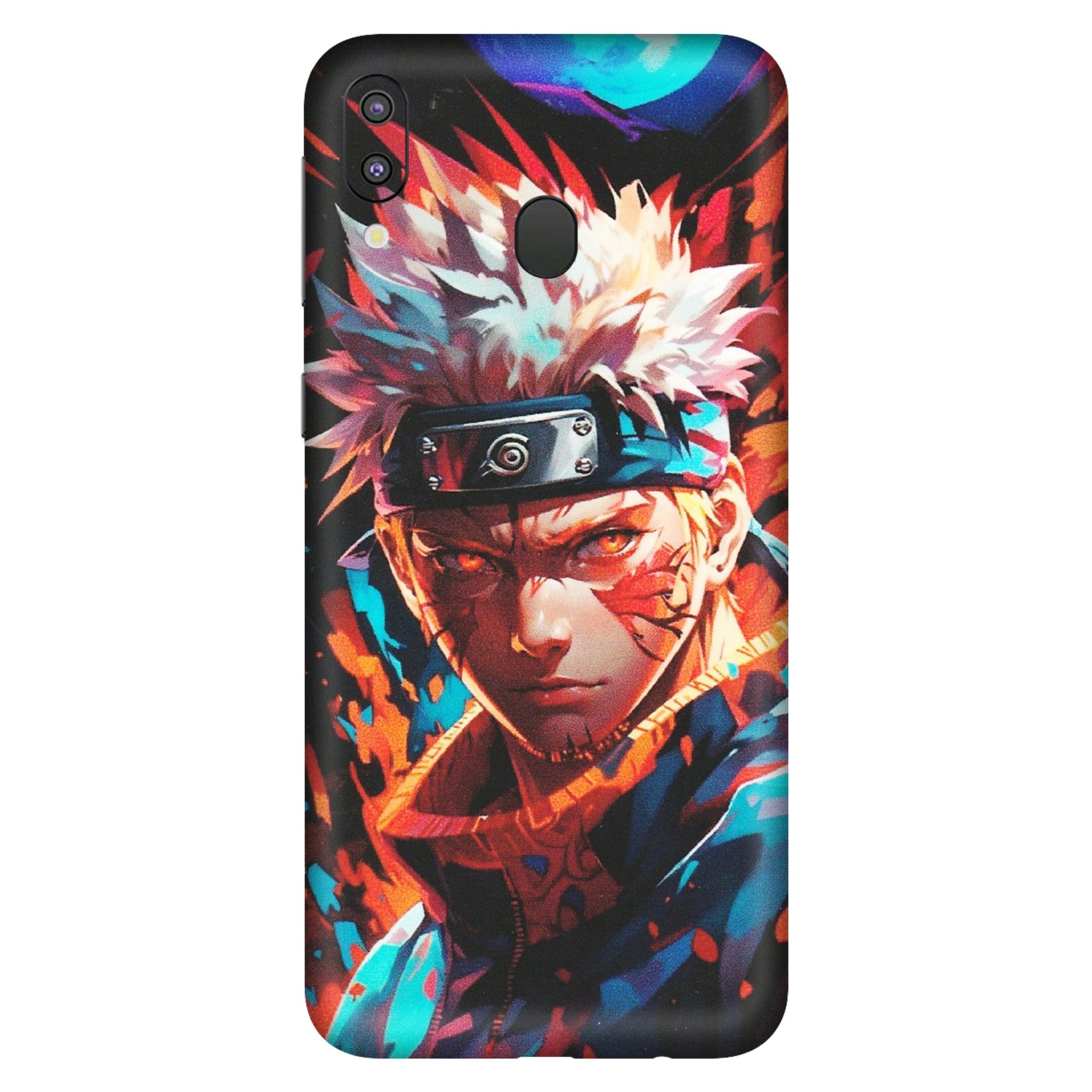 Samsung M/F/Note/Flip and C Phone Skins (All Models) - Anime Ferocious Character - Matte Finish (M-44) Samsung Galaxy M20