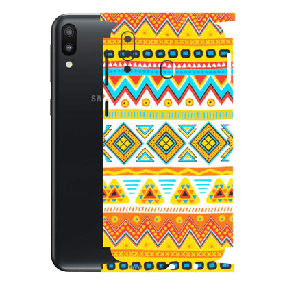 Samsung M/F/Note/Flip and C Phone Skins (All Models) - Mexican Abstract - Matte Finish (M-71) Samsung Galaxy M20