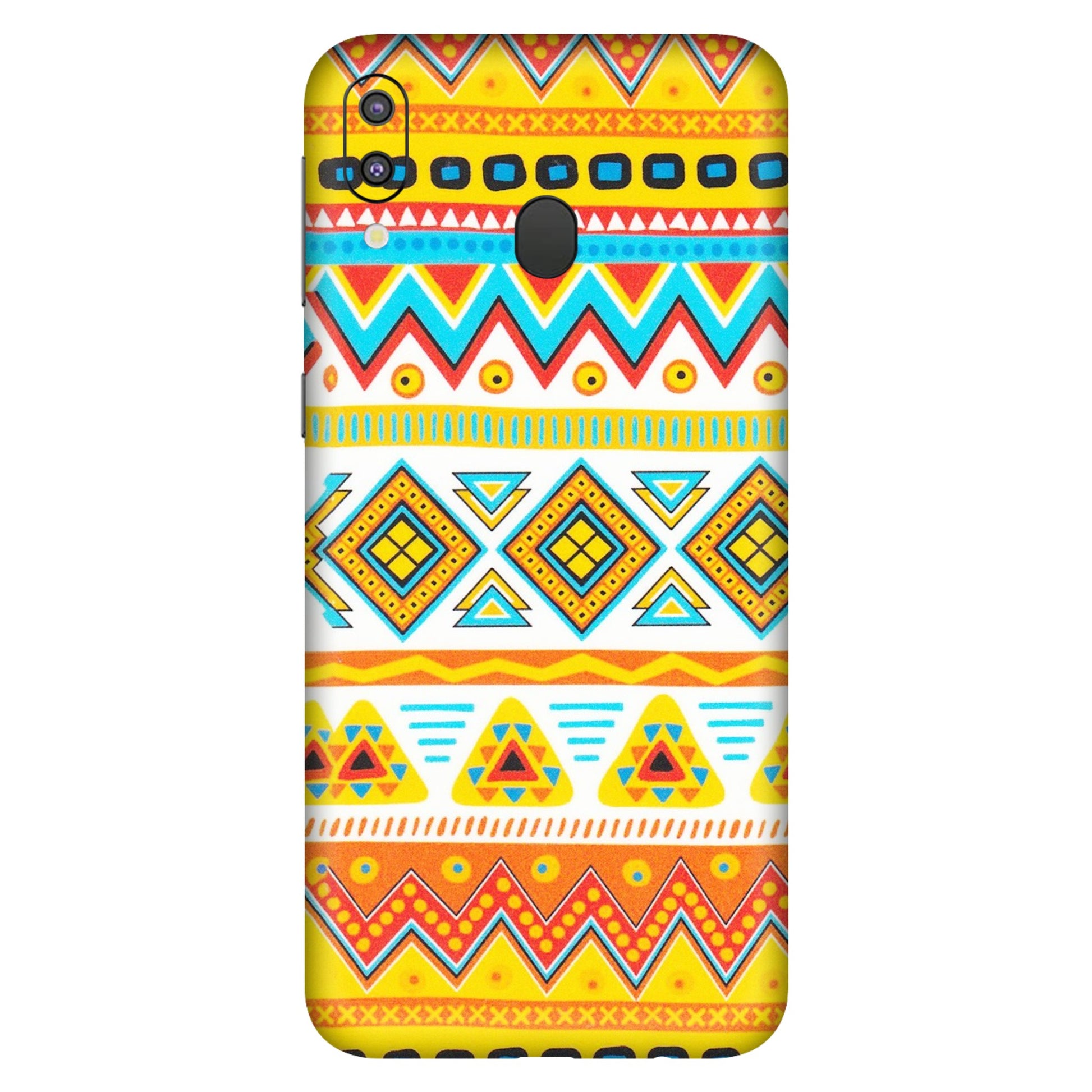 Samsung M/F/Note/Flip and C Phone Skins (All Models) - Mexican Abstract - Matte Finish (M-71) Samsung Galaxy M20