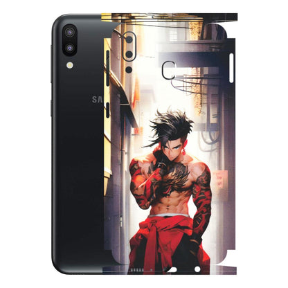 Samsung M/F/Note/Flip and C Phone Skins (All Models) - In the streets of Japan - Matte Finish (M-77) Samsung Galaxy M20
