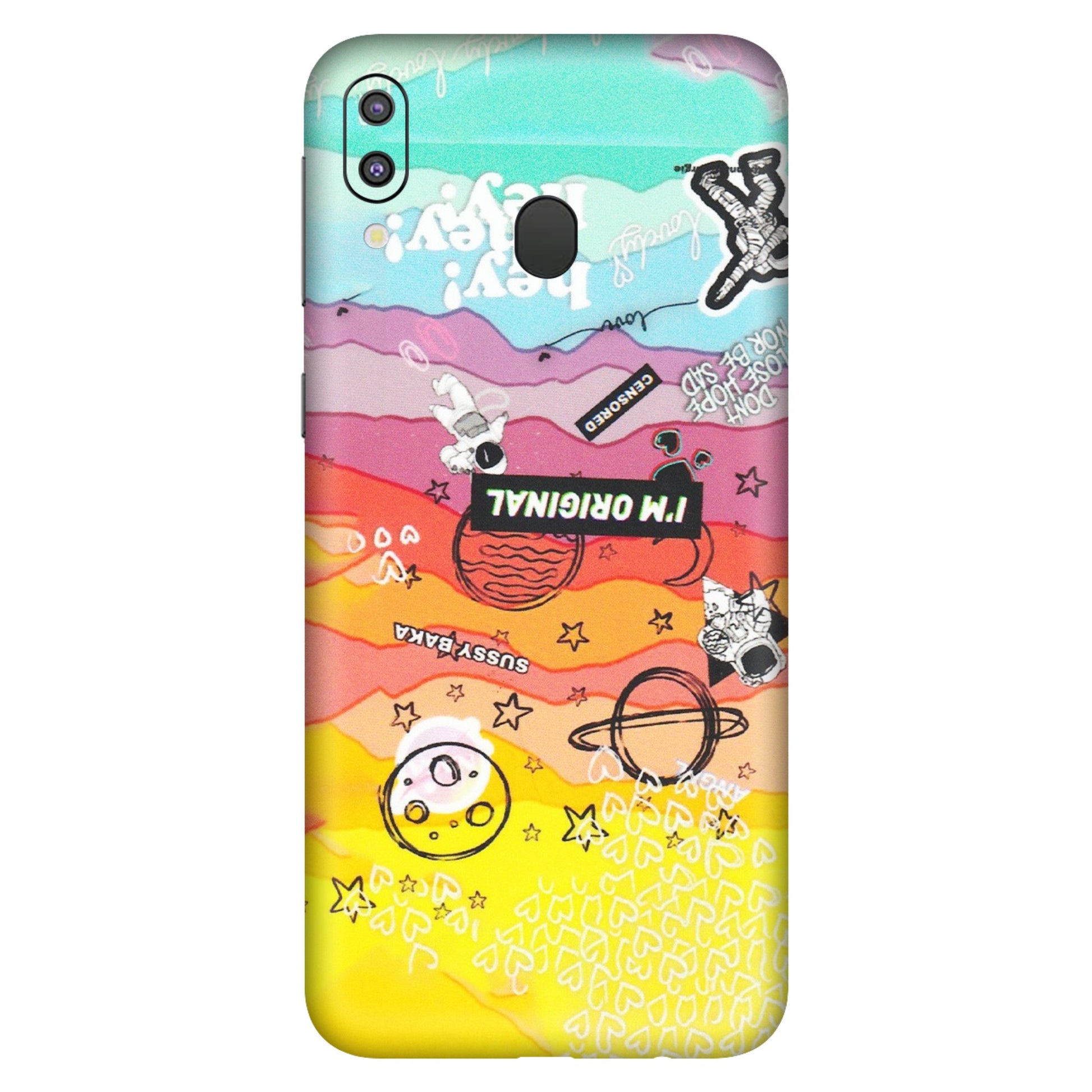 Samsung M/F/Note/Flip and C Phone Skins (All Models) - The Original Astronaut - Matte Finish (M-79) Samsung Galaxy M20
