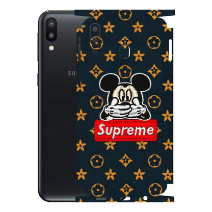 Samsung M/F/Note/Flip and C Phone Skins (All Models) - Mickey Supreme - Matte Finish (M-83) Samsung Galaxy M20