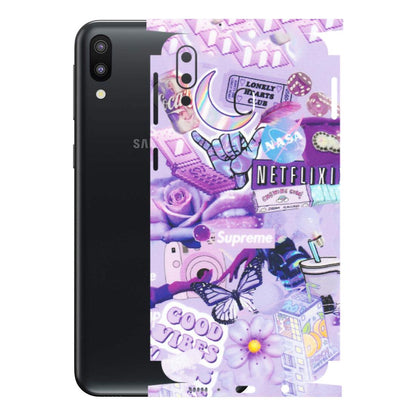 Samsung M/F/Note/Flip and C Phone Skins (All Models) - Supreme Purple Magic - Matte Finish (M-88) Samsung Galaxy M20