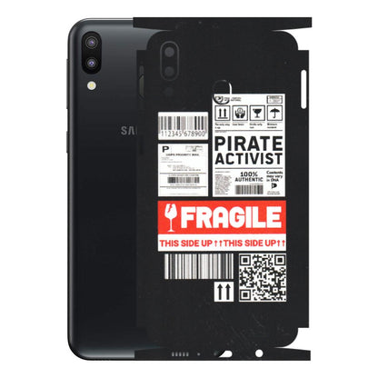 Samsung M/F/Note/Flip and C Phone Skins (All Models) - Handle With Care - Matte Finish (M-99) Samsung Galaxy M20
