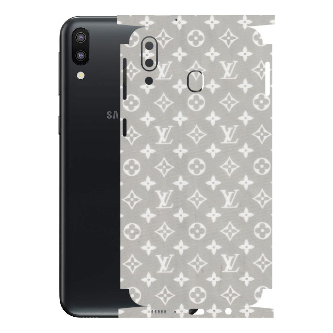 Samsung M/F/Note/Flip and C Phone Skins (All Models) - Luxury Brands Logo - Transparent Finish (T-07) Samsung Galaxy M20