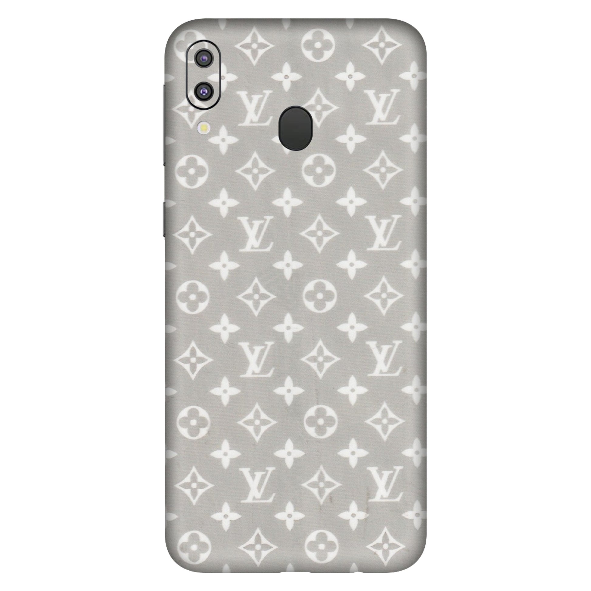 Samsung M/F/Note/Flip and C Phone Skins (All Models) - Luxury Brands Logo - Transparent Finish (T-07) Samsung Galaxy M20