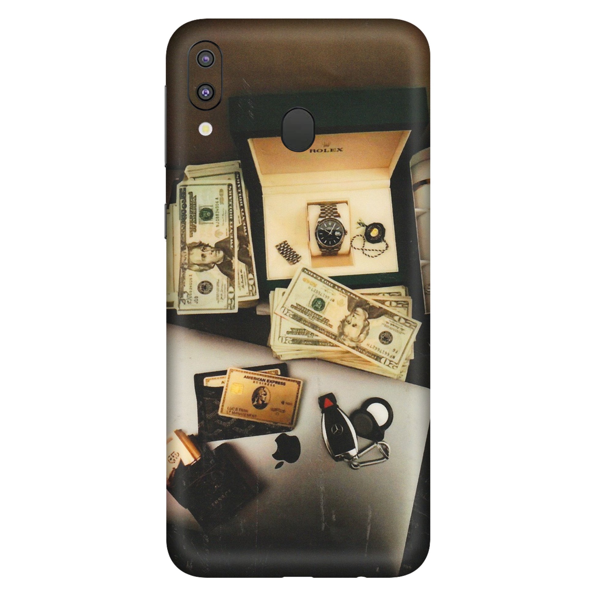 Samsung M/F/Note/Flip and C Phone Skins (All Models) - Luxury Lifestyle - Transparent Finish (T-11) Samsung Galaxy M20