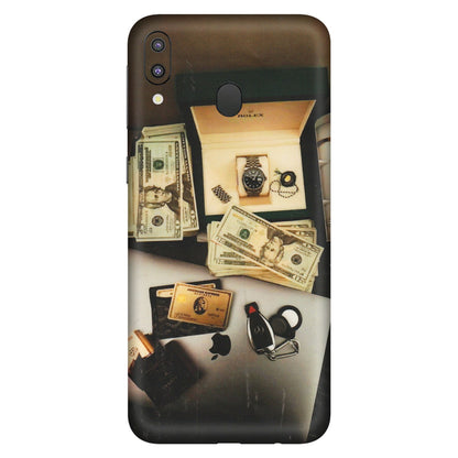 Samsung M/F/Note/Flip and C Phone Skins (All Models) - Luxury Lifestyle - Transparent Finish (T-11) Samsung Galaxy M20