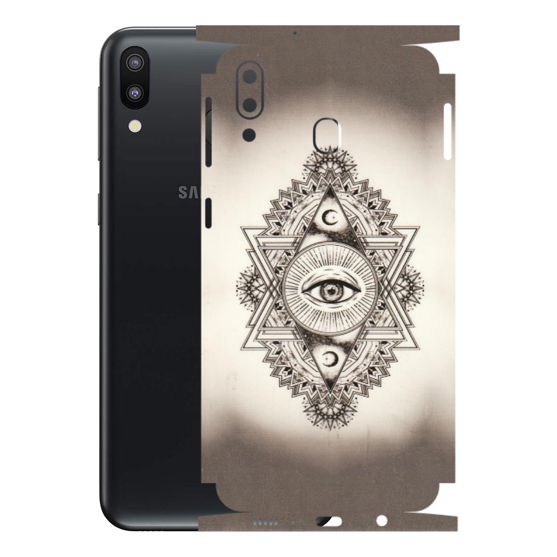 Samsung M/F/Note/Flip and C Phone Skins (All Models) - Illuminati Great Eye - Transparent Finish (T-14) Samsung Galaxy M20