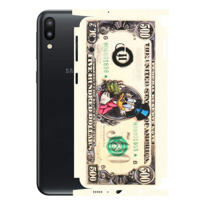 Samsung M/F/Note/Flip and C Phone Skins (All Models) - Five Hundred Dollar Duck - Transparent Finish (T-15) Samsung Galaxy M20