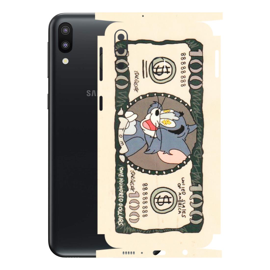 Samsung M/F/Note/Flip and C Phone Skins (All Models) - One Hundred Dollar Tom - Transparent Finish (T-16) Samsung Galaxy M20
