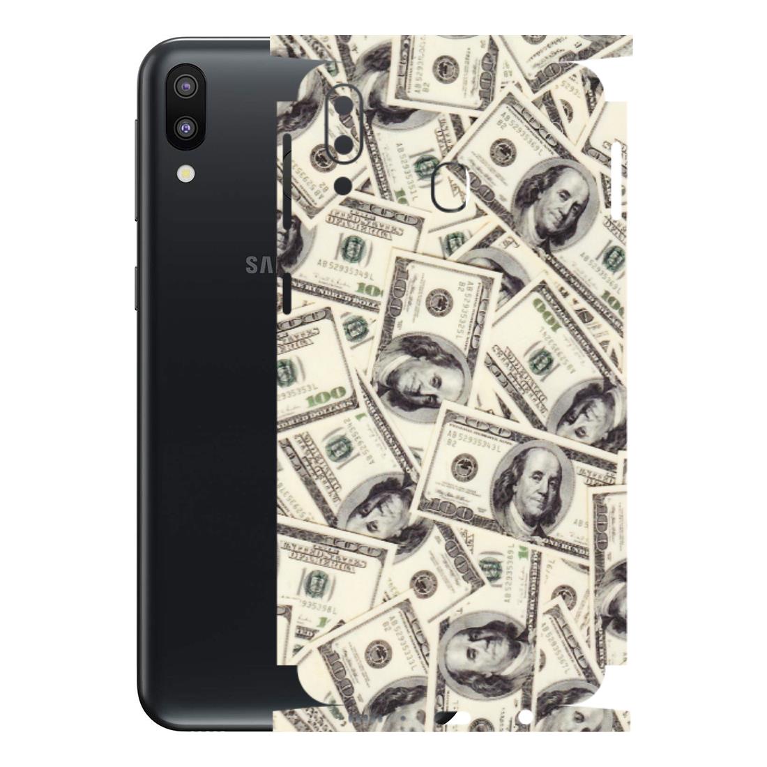 Samsung M/F/Note/Flip and C Phone Skins (All Models) - Dollar Lover - Transparent Finish (T-17) Samsung Galaxy M20