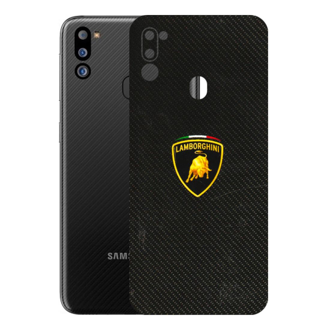 Samsung M/F/Note/Flip and C Phone Skins (All Models) - Dotted Lambo - 3D Embossed Finish (L-105) Samsung Galaxy M21 2021