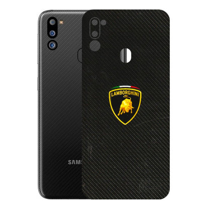 Samsung M/F/Note/Flip and C Phone Skins (All Models) - Dotted Lambo - 3D Embossed Finish (L-105) Samsung Galaxy M21 2021