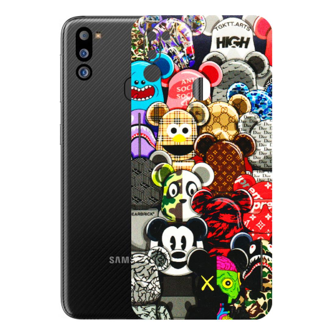 Samsung M/F/Note/Flip and C Phone Skins (All Models) - More Mickey Mouses - 3D Embossed Finish (L-118) Samsung Galaxy M21 2021
