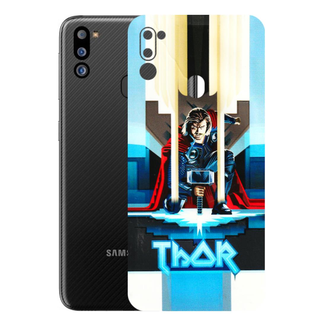 Samsung M/F/Note/Flip and C Phone Skins (All Models) - Thor - 3D Embossed Finish (L-137) Samsung Galaxy M21 2021