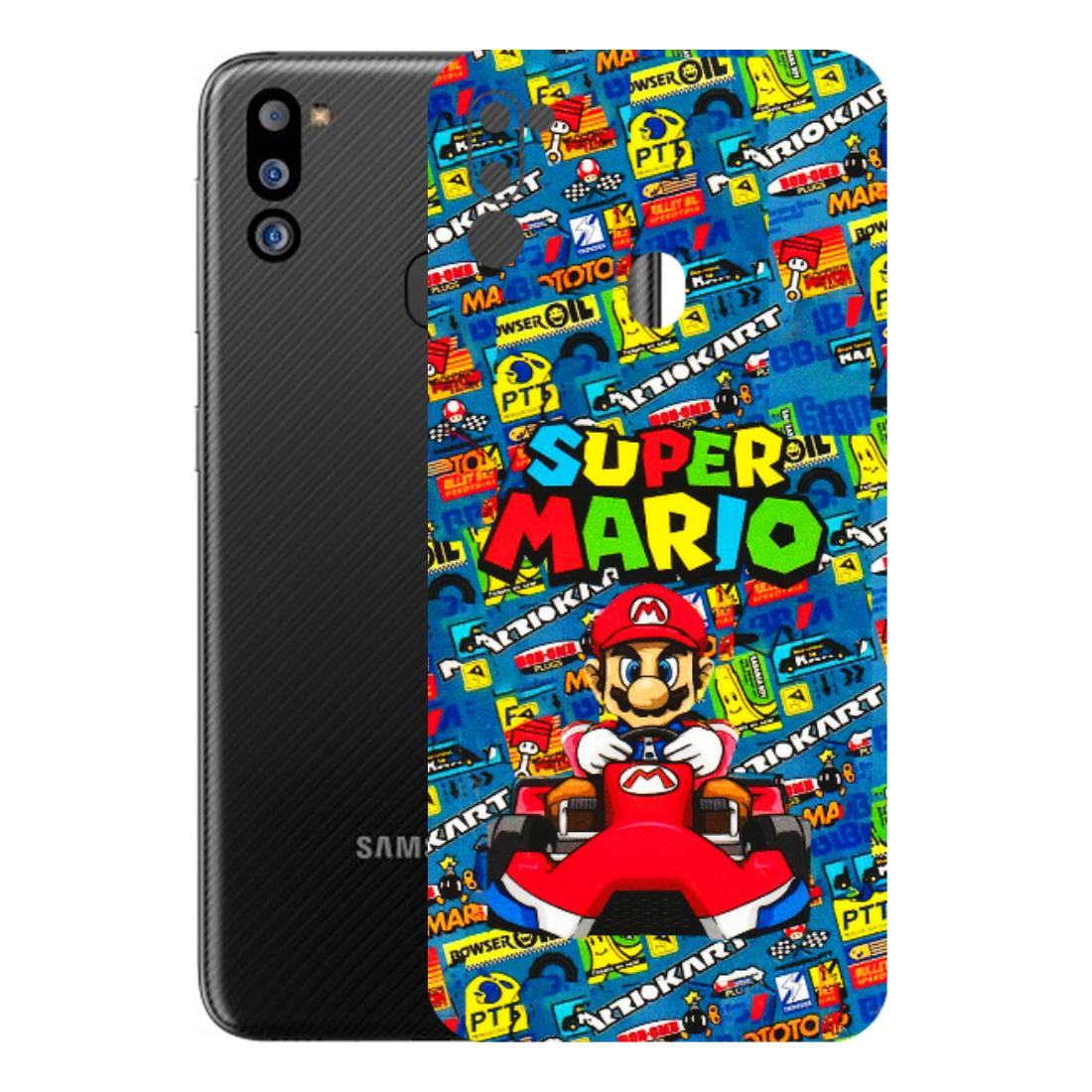 Samsung M/F/Note/Flip and C Phone Skins (All Models) - Super Mario Kart - 3D Embossed Finish (L-140) Samsung Galaxy M21 2021