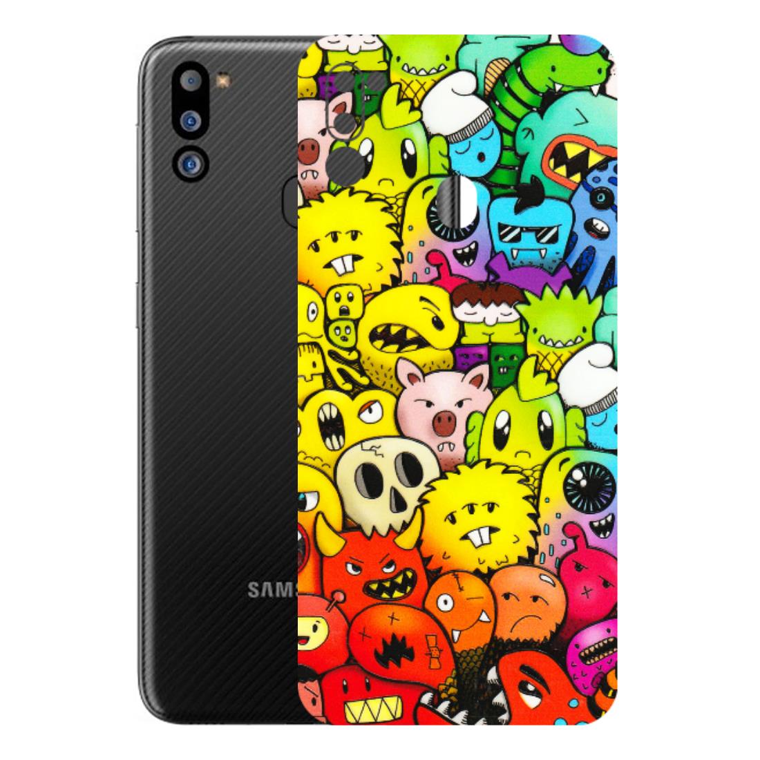 Samsung M/F/Note/Flip and C Phone Skins (All Models) - Angry Funkies - 3D Embossed Finish (L-169) Samsung Galaxy M21 2021