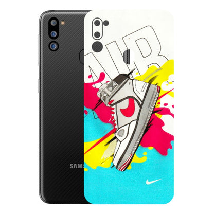 Samsung M/F/Note/Flip and C Phone Skins (All Models) - Sneaker - 3D Embossed Finish (L-207) Samsung Galaxy M21 2021