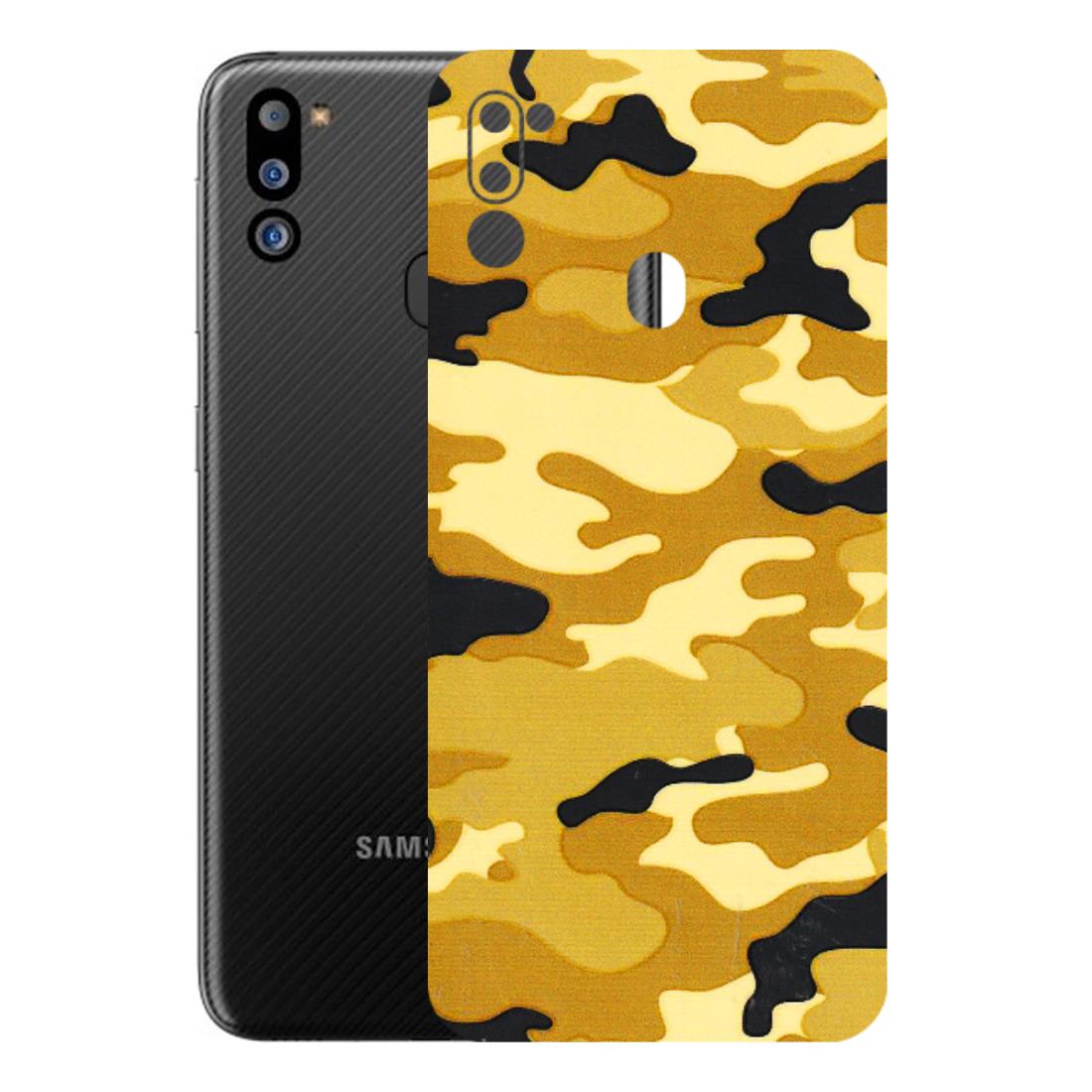 Samsung M/F/Note/Flip and C Phone Skins (All Models) - Indian Camo - 3D Embossed Finish (L-228) Samsung Galaxy M21 2021