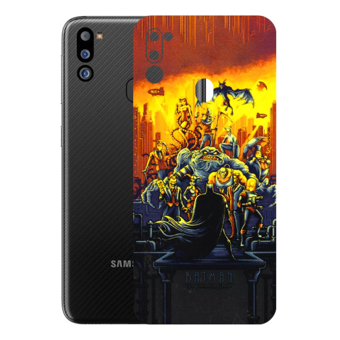 Samsung M/F/Note/Flip and C Phone Skins (All Models) - Games Doodles - 3D Embossed Finish (L-24) Samsung Galaxy M21 2021